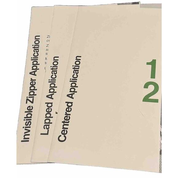 Talon Makes It VTG Zipper Sewing Booklet Threads Tapes Trims Seams Fabrics - Picture 4 of 8